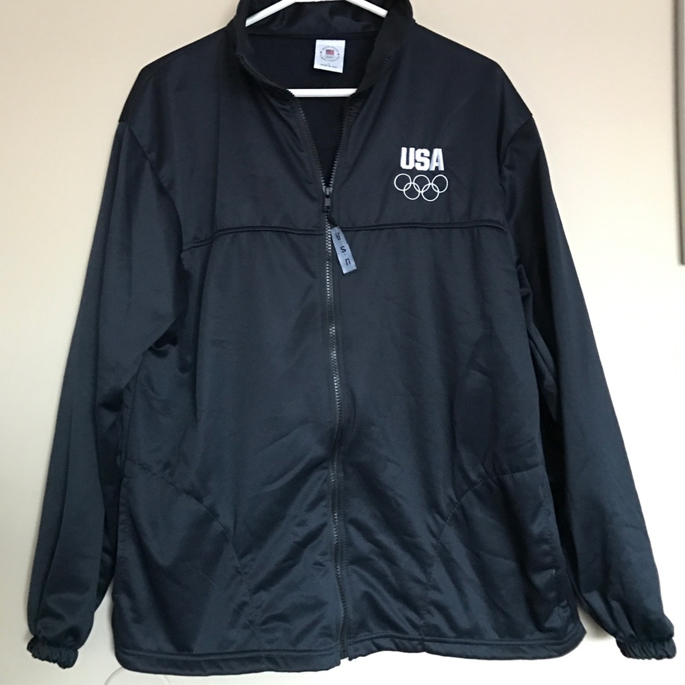 USA OLYMPIC committee zip up jacket